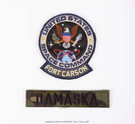 Cambria Math | Ad Astra - USSC Fort Carson Uniform & Name Tab Patches | Movie Bits