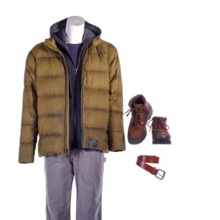 Lot #272 – Samaritan Joe Smith Sylvester Stallone Screen Worn Coat Sweatshirt Shirt Pants Belt & Shoes Ch 1 Sc 12