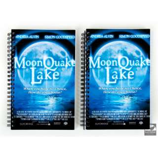 Annie (2014) | Set of 2 Used Prop "Moon Quake Lake" Notebooks from Annie | Blacksparrow