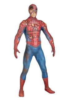 Spider-Man | Tobey Maguire "Spider-Man / Peter Parker" Battle-Damaged Costume and Display | Julien’s