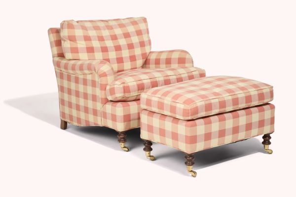 And Just Like That… | Lot #117 - Charlotte’s Easy Chair with Ottoman | Julien’s