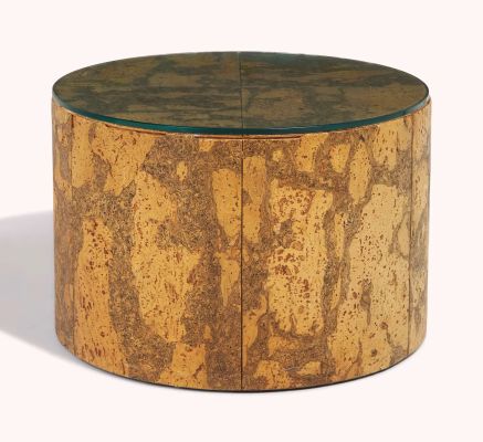 And Just Like That… | Lot #43 - Carrie and Big’s Adrian Pearsall Round Cork Side Table | Julien’s