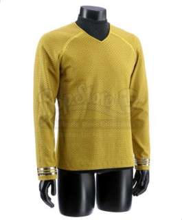 STAR TREK INTO DARKNESS (2013) - Lot 242 - Captain Kirk‘s Photo Double Command Tunic and Undershirt