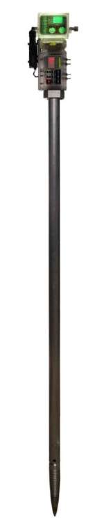 ARMAGEDDON (1998) - Lot #460 : Rockhound‘s (Steve Buscemi) Screen-Matched Light-Up Soil Sampler