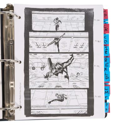 The Matrix | Lot 21 - Storyboard Bible with Additional Color Storyboards | Julien’s