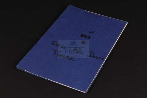 Joe 90 | Production used script - See You Down There | The Prop Gallery