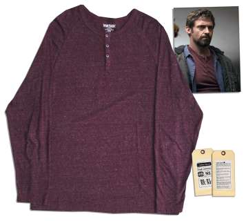 Hugh Jackman Hero Shirt From "Prisoners" | Nate Sanders