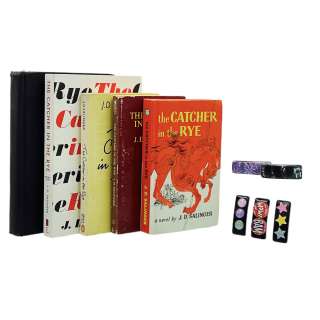 Landscape with Invisible Hand The Catcher in the Rye Book Set & 5 Nodes | VIP Fan Auctions