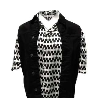 Lot 46 - Bottoms Hazel Callahan‘s Ruby Cruz Button-Front Vest & Short Sleeve, Button-Front Shirt