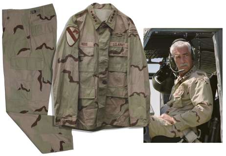 Sam Elliott Camouflage Military Fatigues From ’’The Hulk’’ as General Thunderbolt Ross | Nate Sanders