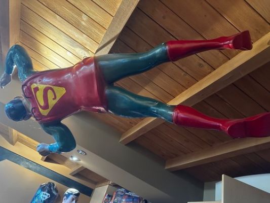 RARE 1950S SUPERMAN KIDDIE RIDE STORE DISPLAY-VINTAGE DC COMICS FIGURE PROP. | eBay US