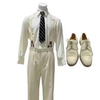 The Boys in the Boat Shorty Hunt’s Bruce Herbelin-Earle Long Sleeve, Button-Front Shirt, Trousers, Braces, Tie, Socks & Dress Shoes | VIP Fan Auctions