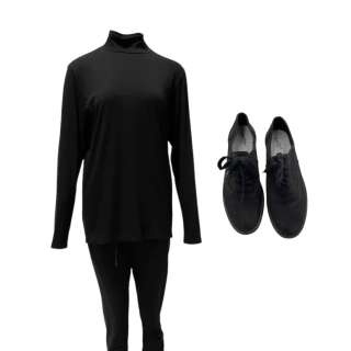 Self Reliance Production Assistant Screen Worn Shirt, Joggers & Sneakers Ch 1 Sc 52-A90 | VIP Fan Auctions