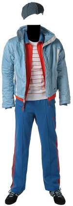 Lot 844 - John Heder "Jimmy MacElroy" costume from Blades of Glory.