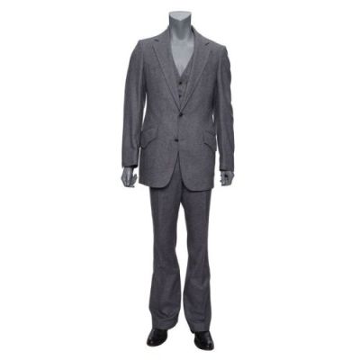 DALLAS (T.V. SERIES, 1978-1991) - Lot #607 : Planet Hollywood Collection: J.R. Ewing’s (Larry Hagman) Three-Piece Suit and Pair of Boots