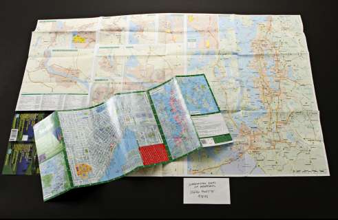 THE RING TWO - Driving Maps and Address Slip