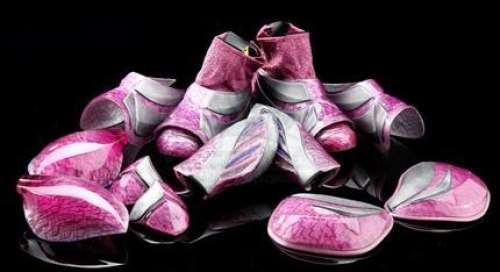 Power Rangers - Lot 242 - Kimberly Hart‘s Pink Power Suit Components