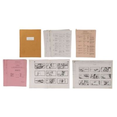 James Bond: a View To a Kill (1985) | Lot  244. The Terry Madden Collection: Hand-Annotated and Highlighted Bound Script, Printed Storyboards and Production Paperwork | Propstore