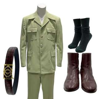 Minx Doug Jake Johnson Screen Worn Casual Suit, Belt, Socks & Boots Ch 2 Sc 6-16 Ep 204 | VIP Fan Auctions
