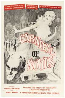 CARNIVAL OF SOULS ONE-SHEET MOVIE POSTER. | Hake’s