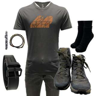 Civil War Joel Wagner Moura Screen Worn T-Shirt, Pants, Belt, Bracelet Set, Socks & Boots Ch 2 Sc 23-113 | VIP Fan Auctions