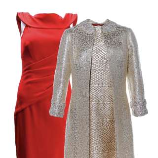 The Royals (2015-2018) Queen Helena (Elizabeth Hurley) Screen Worn Dress Set | VIP Fan Auctions