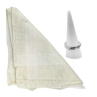 Snowpiercer Joseph Wilford (Played By Sean Bean) Screen Used Engineering Ring & Handkerchief Ss 3,4 | VIP Fan Auctions