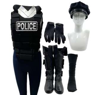 The Spirit (2008) Morgenstern (Stana Katic) Screen Worn Vest, Leggings, Gloves, Hat, Boots & Sock | VIP Fan Auctions