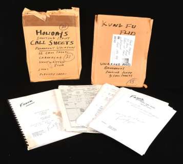 Permanent Vacation (2007) and Unarmed But Dangerous (2009), Frank Harpers Original Signed Shooting… | Ewbank’s