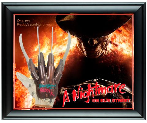 Robert Englund Autographed Nightmare On Elm Street Framed Glove | Charitybuzz