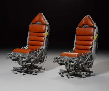 ’Star Wars: Episode 1 The Phantom Menace’, a pair of pilots’ seats from the spaceship ’Radiant VII’ | Bonhams