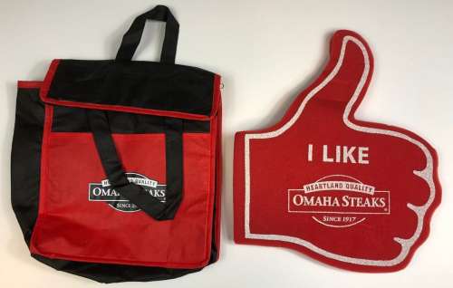 Lot 304 - Downsizing (2017) - Prop Omaha Steaks Bag And Thumb