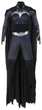 Lot 1340 - Alicia Silverstone ‘Batgirl‘ arctic batsuit from Batman & Robin.