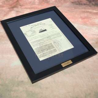 Titanic - Prop 3rd Class Ticket– VII59 | Icons of Pop Culture