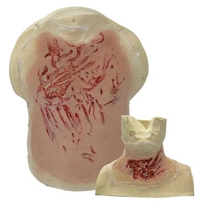 Lot 35: The Last Voyage of the Demeter Petrofsky (Nikolai Nikolaeff) Screen Worn Torso & Neck Prosthetic | VIP Fan Auctions