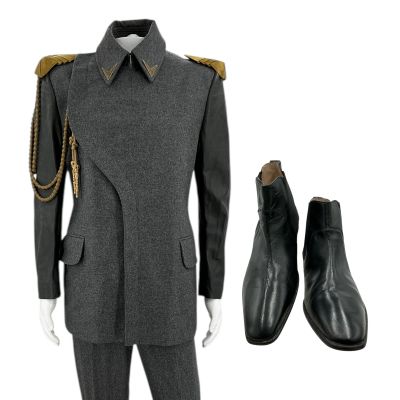 The Hunger Games Mockingjay – Part 2 (2014) Panem General Antonius (Robert Knepper) Screen Worn Jacket, Pants & Boots | VIP Fan Auctions