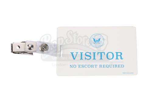 Sicario: Day of the Soldado | Matt Graver’s (Josh Brolin) Visitor Badge | Propstore