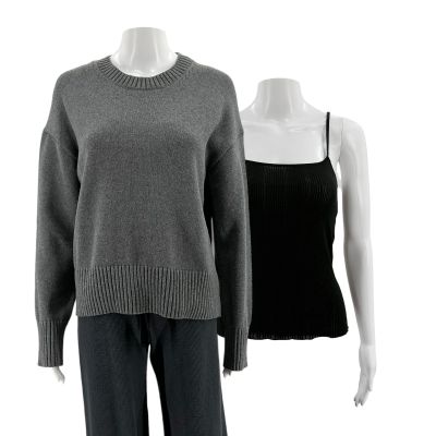 Lot 90: Mercy Nicole Raven Production Worn Sweater, Tank Top & Pants | VIP Fan Auctions