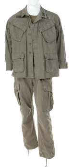 Lot 712 - Gary Sinise ‘Lt. Dan Taylor‘ military costume from Forrest Gump.