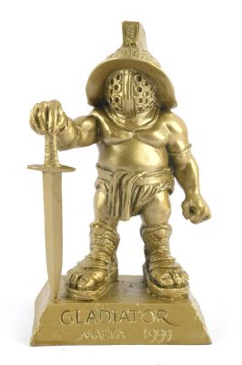 Gladiator (2000) crew gift Statue from the Universal Studios film. Gifted to members of the crew… | Ewbank’s