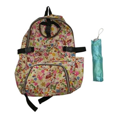 Lot 8: Preparation for the Next Life Aishe Production Used Backpack W/ Umbrella | VIP Fan Auctions