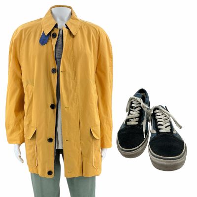 Project Hail Mary Grace Production Worn Coat, Shirt, Sweatpants & Sneakers | VIP Fan Auctions
