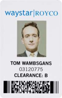 Succession (HBO® Original, 2018-2023) Matthew Macfadyen "Tom Wambsgans" waystar|ROYCO ID Badge.... | Heritage