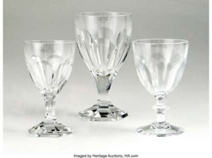 Ava Gardner-Owned Group of (10) Crystal Goblets. | Heritage