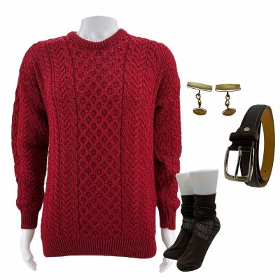 Lot 35: Tony Chef Screen Worn Sweater, Cufflinks, Belt & Socks Ch 9, 17 Sc Multiple | VIP Fan Auctions