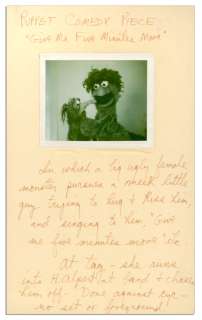 Jim Henson Handwritten Notes of a ’’Muppets’’ Segment From a Very Early TV Special -- ’’PUPPET COMEDY PIECE’’ -- With Original Polaroid of Gonzo & Beautiful Day Monster | Nate Sanders