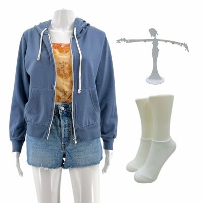 Lot 21: The Love Hypothesis Olive Smith (Lili Reinhart) Screen Worn Hoodie, Tank Top, Earrings (2) Pairs, Socks & Shorts Ch 11, 15 Sc 23-26, 36 | VIP Fan Auctions
