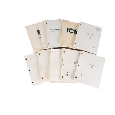 Lot 352 - Group of Ten Studio Scripts