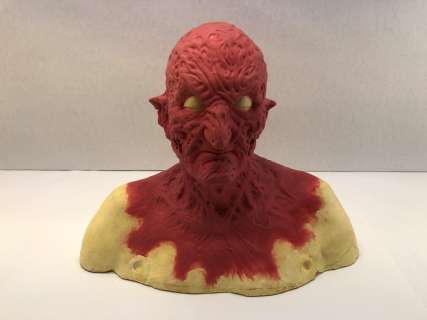 Lot 118 - FREDDY vs JASON - Freddy Kruger Silicone On Foam Head Bust # 266