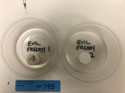 Evil Freddy 1 & Evil Freddy 2 Contact Lenses | Direct Liquidation